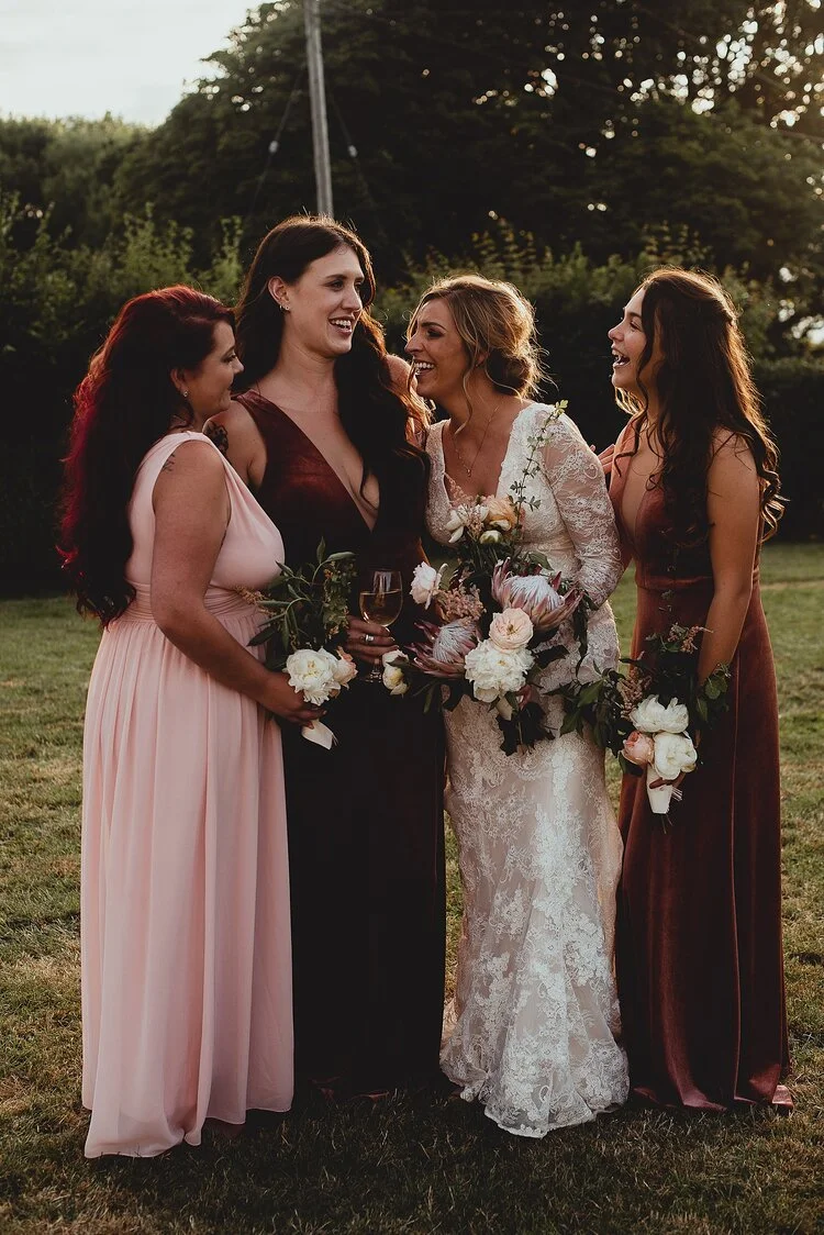 Real Wedding Californian Boho styling meets the English